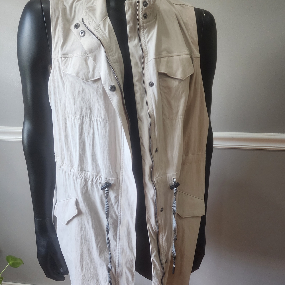 Torrid Light Beige Utility Vest
